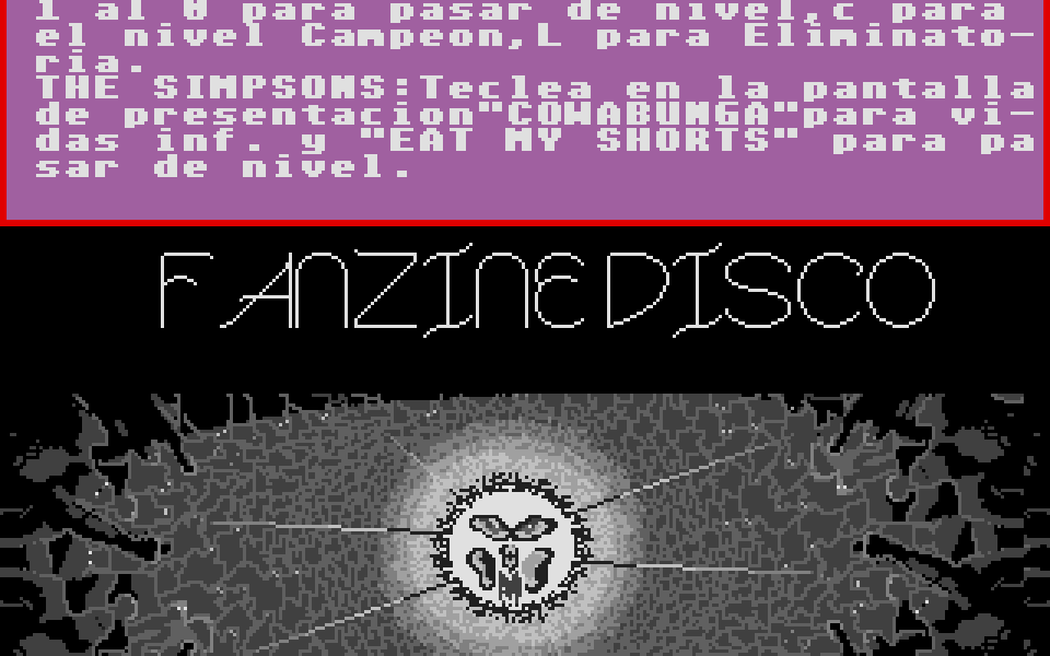 Fanzine Disco atari screenshot